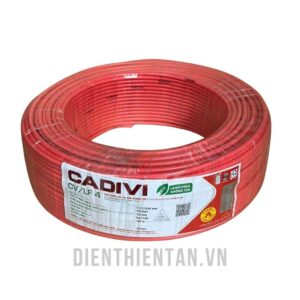 Dây điện Cadivi CV/LF 4 chính hãng không chì tại Điện Thiện Tấn Đồng Nai